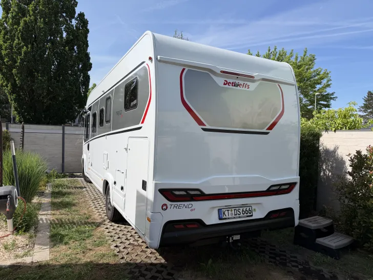 Fahrzeugbild Dethleffs Trend I 7057 EBL 4250 kg, Luftzusatzfederung, K #4