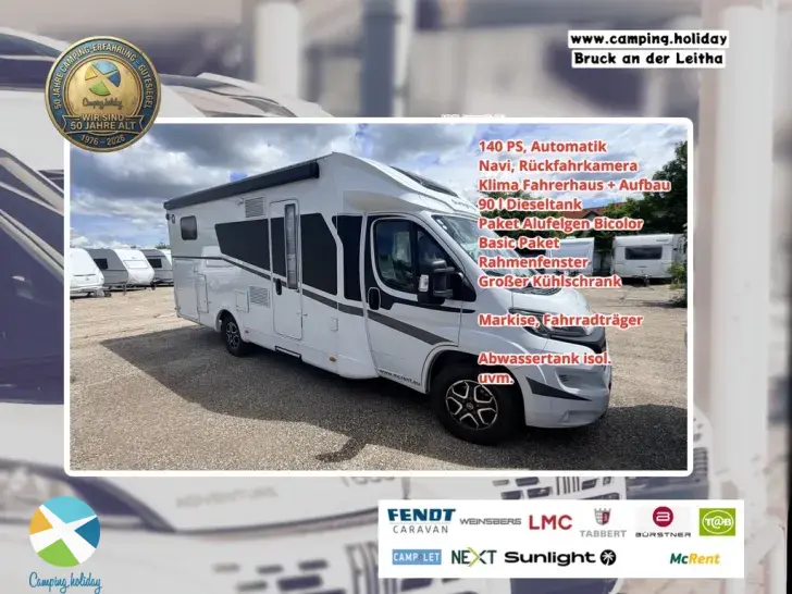Frontal Hinten Sunlight T 68 Adventure Edition Automatik
