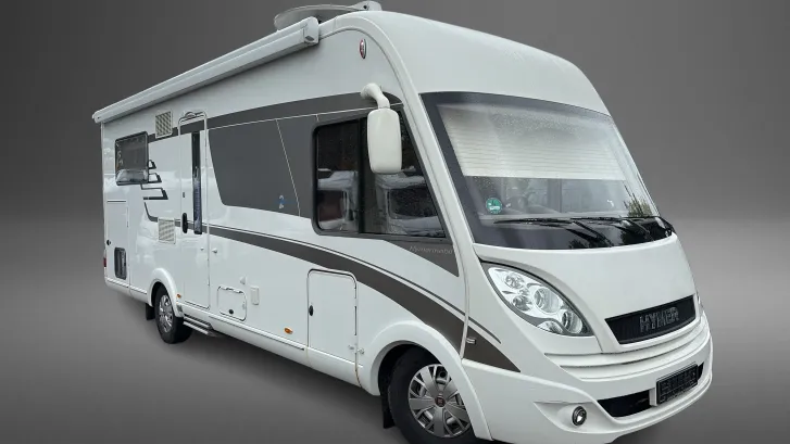 Schräg Vorne Hymer Duo Mobil B 634 SL Duomobil sehr gepflegt