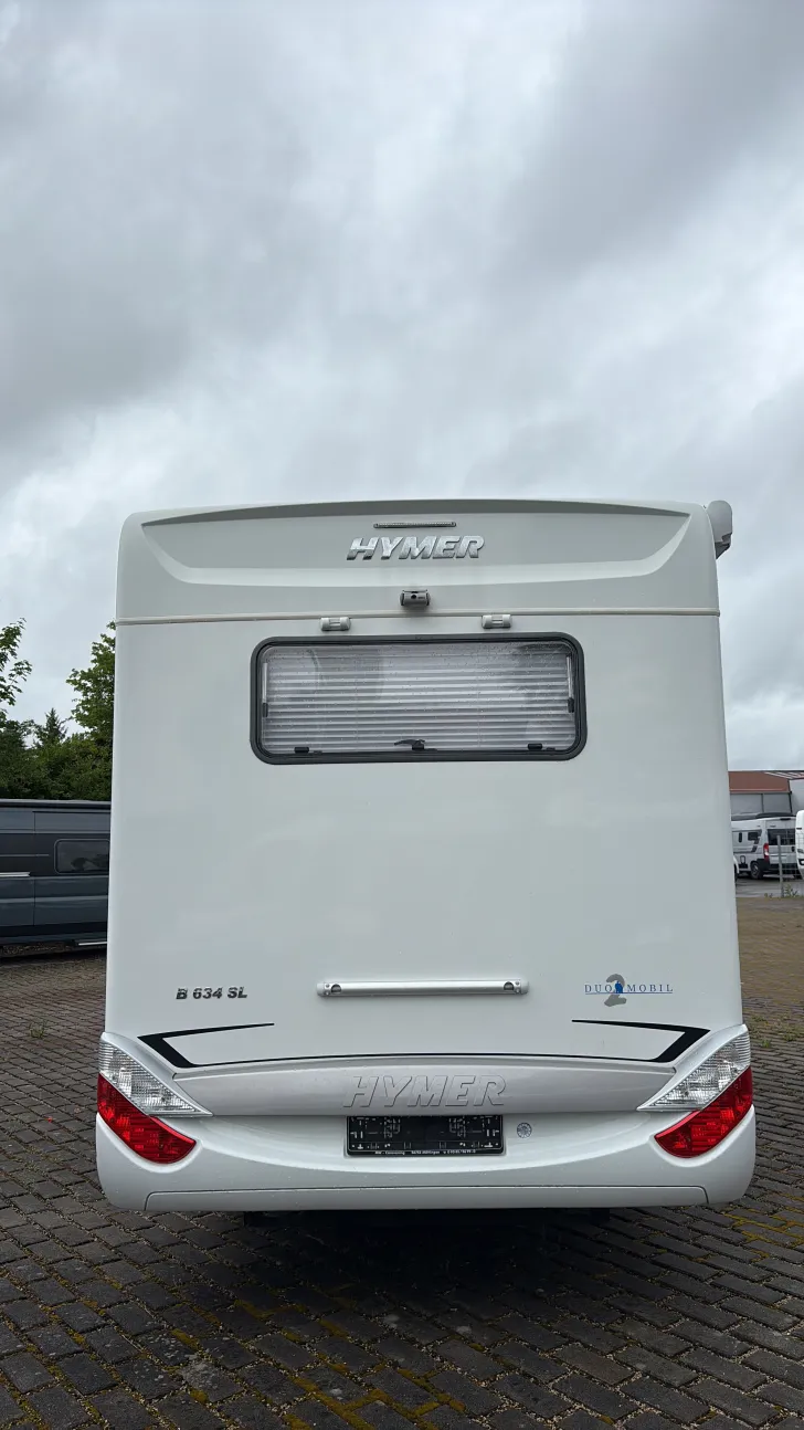 Frontal Hinten Hymer Duo Mobil B 634 SL Duomobil sehr gepflegt