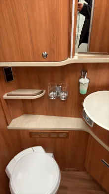 Toilette Hymer Duo Mobil B 634 SL Duomobil sehr gepflegt