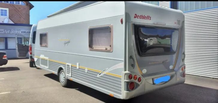 Grundriss Tag Dethleffs Camper 430 HK Lifestyle