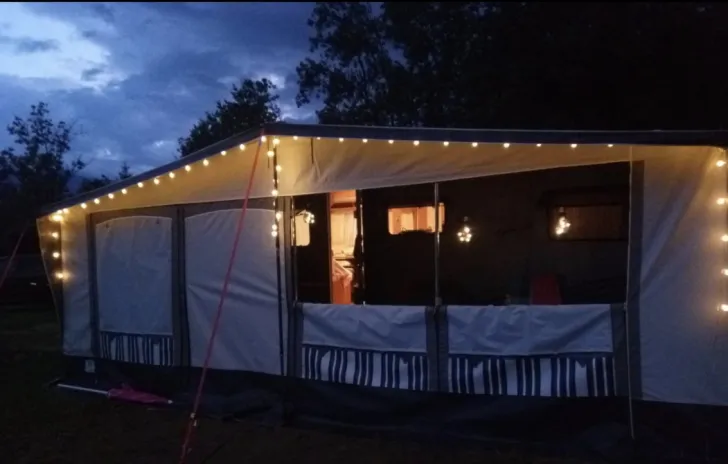 Grundriss Nacht Dethleffs Camper 430 HK Lifestyle