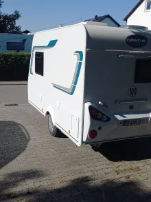 Grundriss Nacht Caravelair Alba 350 Neuzustand