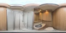 360° Innenansicht LMC V 643 G, 65 Years, 2xSolar, SAT, TV, Markise