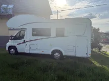 Grundriss Nacht Dethleffs Trend A 5887 Sehr gut gepflegt