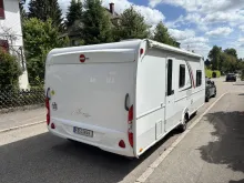 Grundriss Nacht Bürstner Averso Top 560 TK sehr gut