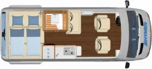 Fahrzeugbild Hymer Camper Van Camper Van Grand Canyon S CrossOver Mercedes #5