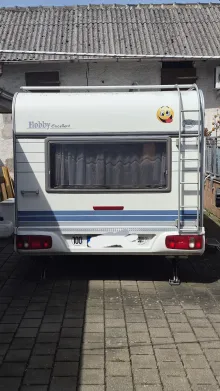 Grundriss Tag Hobby Excellent 495 Gut gepflegt ideal für Urlaub