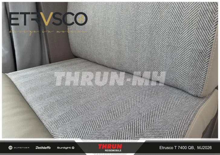 Fahrzeugbild Etrusco T 7400 QB Luftfeder | 4,09T | 18" Alu | Autom. #11