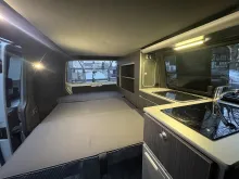 Grundriss Nacht VW Custom Bus T5 Mit professionellem Nordvan Co