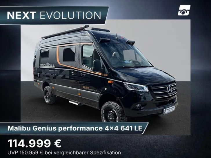 Fahrzeugbild Malibu Genius performance 4x4 641 LE Mercedes (765) #1