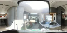 360° Innenansicht Hymer ML-T CrossTrail 580 Leder, ZV, Klima