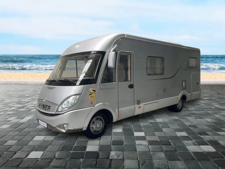 Fahrzeugbild Hymer B 660 SL/Automatik/Festbett+Hubbett/Klima/Solar #2