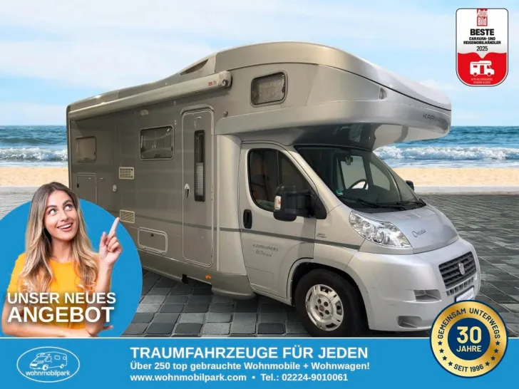 Fahrzeugbild Karmann Mobil Ontario 700 HB/Festbett/Garage/Klima/Markise #1