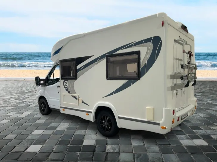 Fahrzeugbild Chausson Flash 515/Festbett/Klima/Markise/170 PS/Euro6 #4