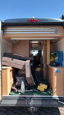Heckgarage Knaus BoxStar 600 Street MQ wenig gebraucht