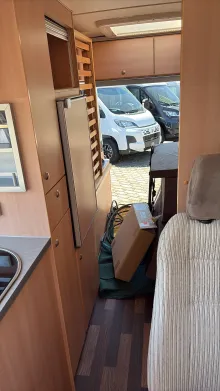 Sicht vorne-hinten Knaus BoxStar 600 Street MQ wenig gebraucht