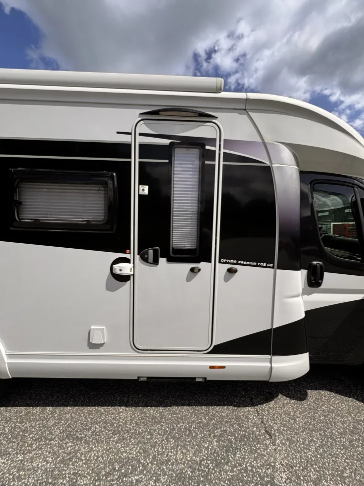Grundriss Tag Hobby Optima Premium T65 GE Gut gepflegt, aber natürlich