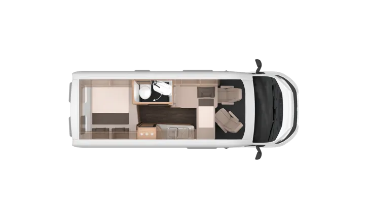 Grundriss Nacht Knaus BoxLife 600 MQ Platinum Selection 600 MQ Platinum