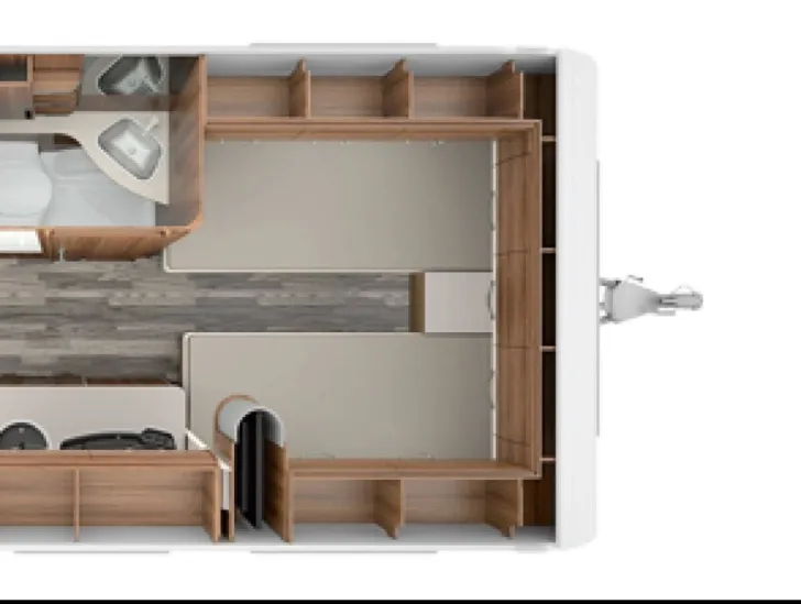 Grundriss Tag Tabbert Da Vinci 460 E 2,3 Top Zustand - wenig gefahren
