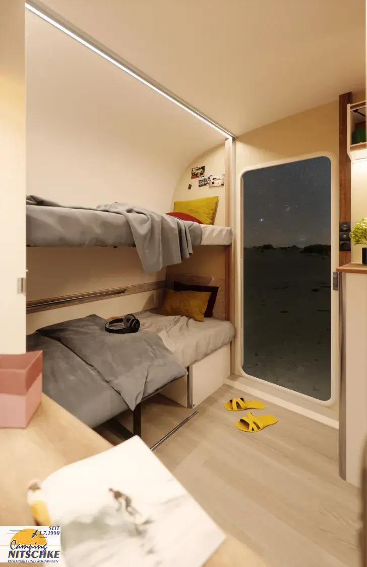 Fahrzeugbild Hobby Beachy 420+ Etagenbett*Alufelgen*E-Heizung #16