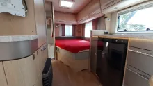 Grundriss Nacht Hymer Eriba Nova GL 465 GL Sehr komfortabel und gepflegt