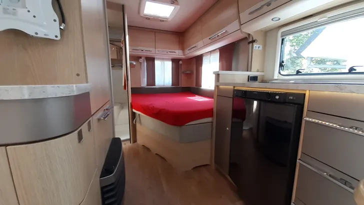 Grundriss Nacht Hymer Eriba Nova GL 465 GL Sehr komfortabel und gepflegt