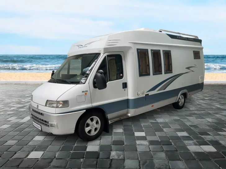 Fahrzeugbild Hobby T 650/Festbett/Markise/2xKlimaanlage/Finanz. #2