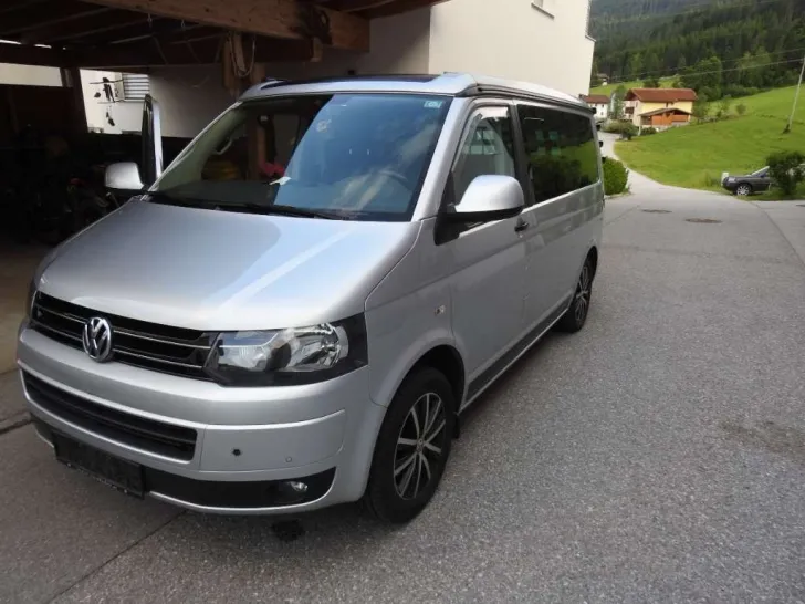 Grundriss Nacht VW California T5 Beach