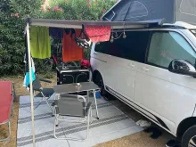 Grundriss Nacht VW California T6.1 Beach Edition