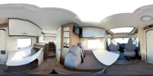 360° Innenansicht Carado V 337 Pro+, Solar, LTE, TV-Paket