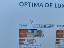 Grundriss Tag Hobby Optima De Luxe T65 GE Top top in Ordnung, die Reise