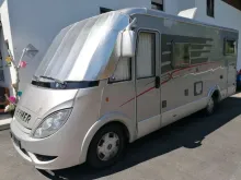 Grundriss Nacht Hymer Exsis-i 562 Silver Line