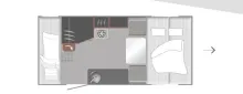 Grundriss Nacht LMC e:dero 470 K Neuwertig