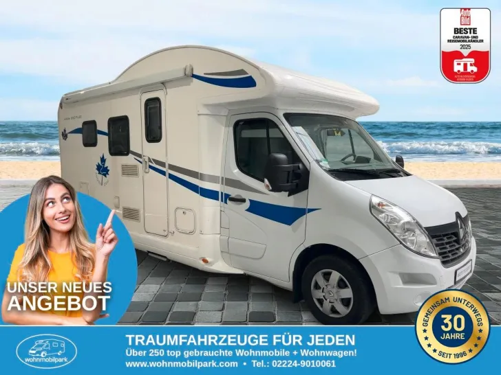 Fahrzeugbild Ahorn Camp Camp T660 Plus / Festbett+Hubbett / Garage #1