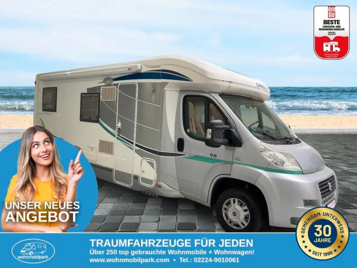 Fahrzeugbild Chausson Welcome 98/Einzelbetten/Heckgarage/Luftfederung #1