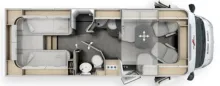 Fahrzeugbild Malibu T 470 RB-LE comfort 4.2t MB*2026*MARKISE* #3