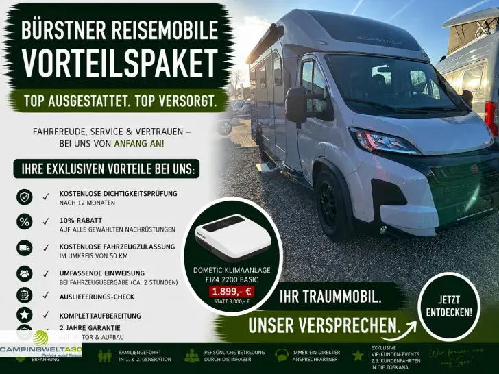 Fahrzeugbild Bürstner Signature SFT 7.1*SAT*LITHIUM*KÜCHENPAKET* #1