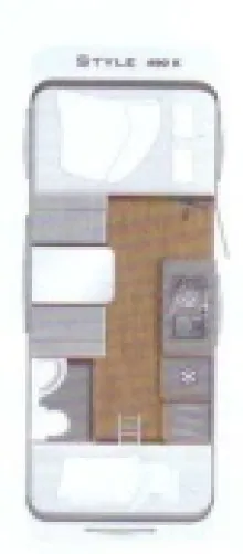 Grundriss Tag LMC Style 490 K Erstbesitz; Mover; Thule-Marki