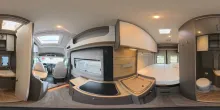 360° Innenansicht LMC Innovan 590, SAT, TV, Solar, AHK