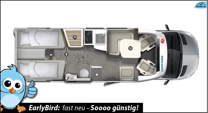 Fahrzeugbild Eura Mobil Profila T 726 EB *Early Bird Aktion 2026* #3