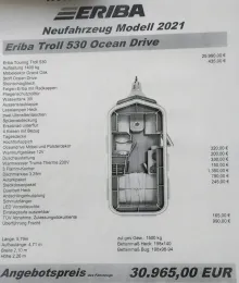 Fahrzeugbild Hymer Eriba Touring 530 Ocean Drive gut gepflegt, Keramikversiegel #6