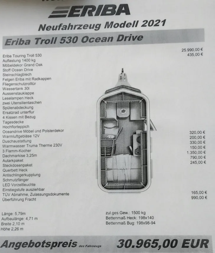 Fahrzeugbild Hymer Eriba Touring 530 Ocean Drive gut gepflegt, Keramikversiegel #6