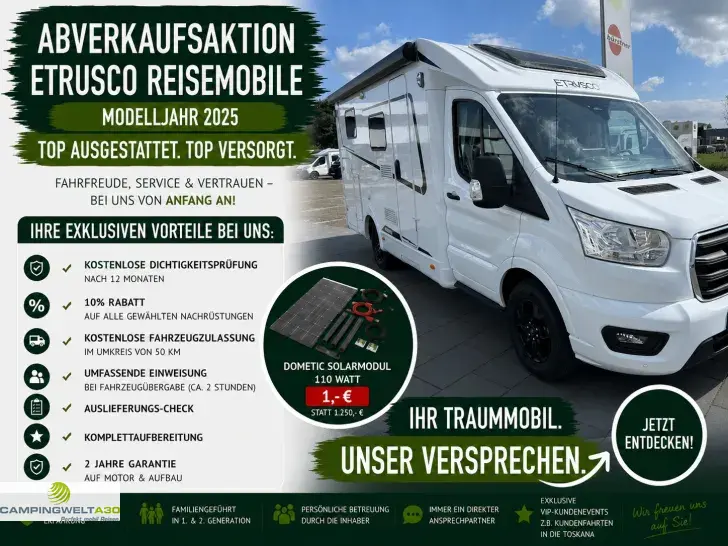 Fahrzeugbild Etrusco V 6.6 SF*COMPLETE*AUTOMATIK*165PS* #1