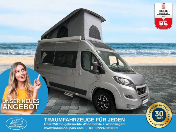 Fahrzeugbild Dreamer D 43 UP/1.Hand/Festbett+Aufstelldach/Klima/Marki #1