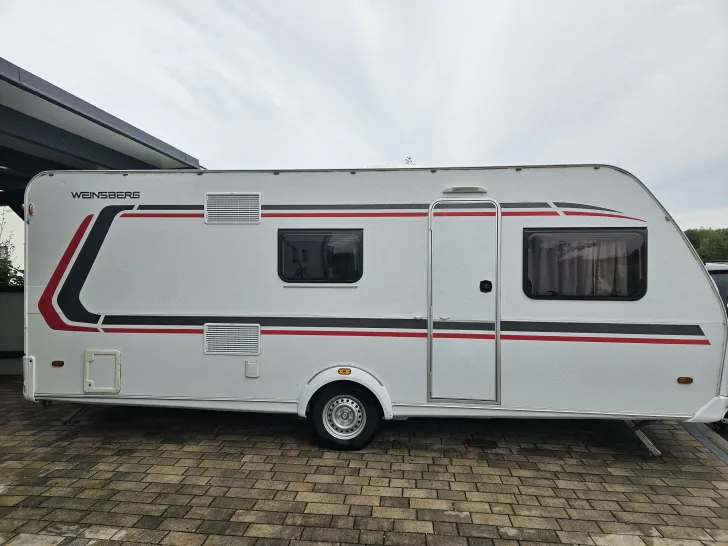 Grundriss Nacht Weinsberg CaraOne 550 QDK gut erhalten