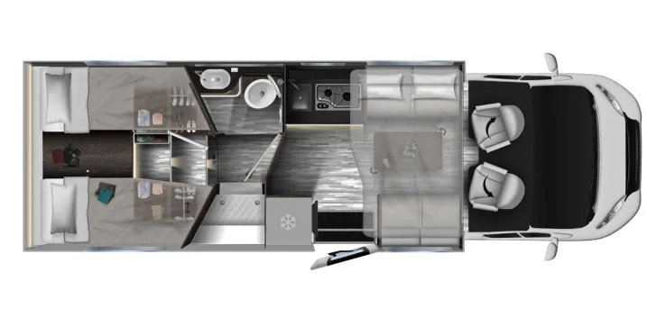 Fahrzeugbild Mobilvetta Kea P86, MJ26, SAT, TV, SOLAR, LITHIUM, ... #43