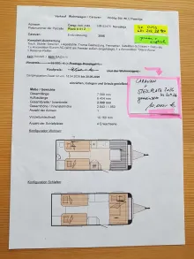 Grundriss Tag Hobby Prestige 560 WLU