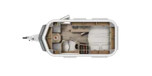Grundriss Tag Hymer Eriba Touring 430